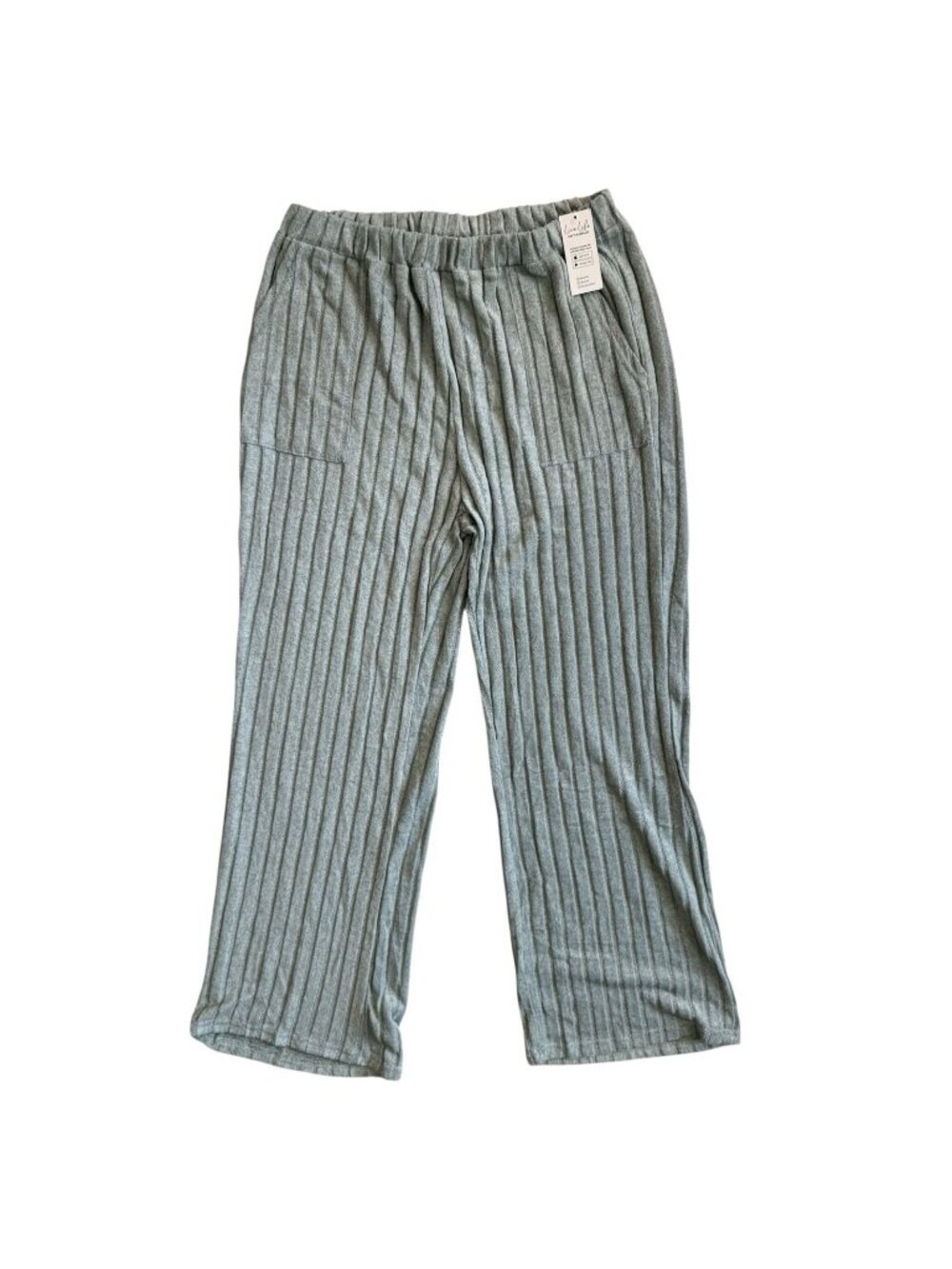Cupshe Women’s Cozy ribbed pants size XL NWT